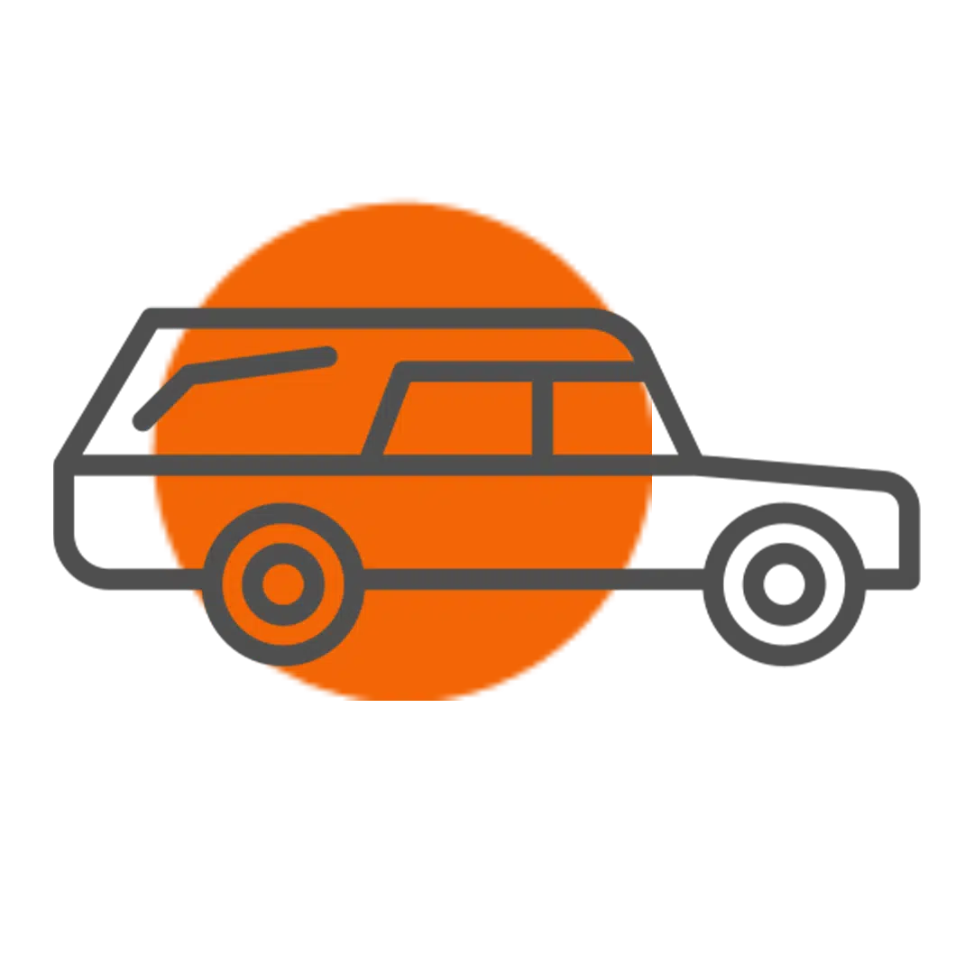 Ícone carro funerário